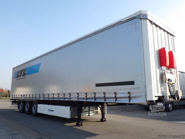 Avoin puoliperävaunu KRONE SDP 27 Tautliner/Edscha/Lift/Pal-Ka./LASI Geträn