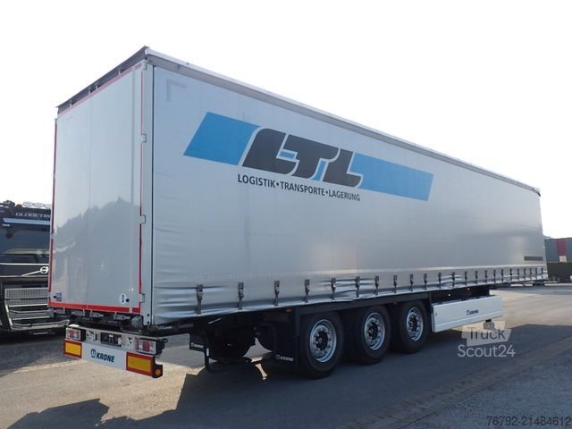 Avoin puoliperävaunu KRONE SDP 27 Tautliner/Edscha/Lift/Pal-Ka./LASI Geträn