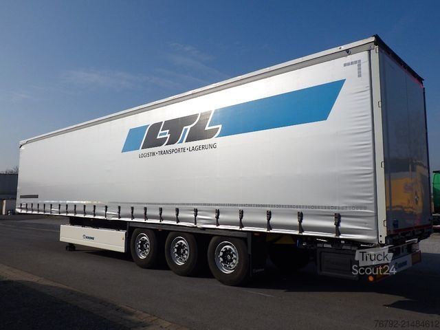 Avoin puoliperävaunu KRONE SDP 27 Tautliner/Edscha/Lift/Pal-Ka./LASI Geträn