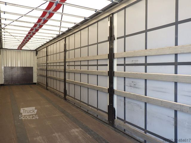 Avoin puoliperävaunu pressulla KRONE SDP 27 Tautliner/Edscha/Lift/Pal-Ka./LASI Geträn