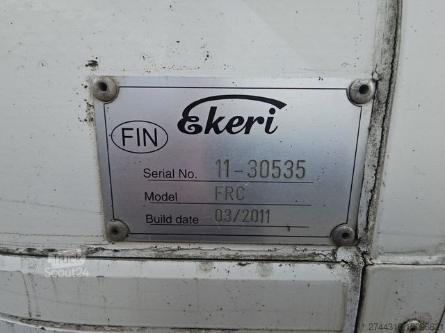 Naczepa chłodnia  Sidedørs åbning