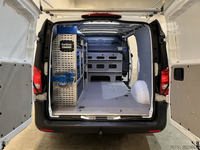 Box van Mercedes-Benz Vito 114 CDI Lang Servicebus / Sortimo Inrichti...