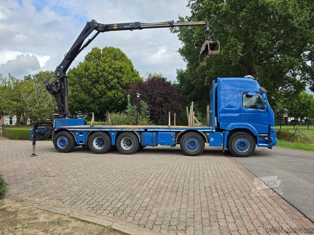 Ciężarówka z dźwigiem Volvo FM 500!!RIJPLATEN AUTO!!10x4!!BESTUURBAAR VANAF...