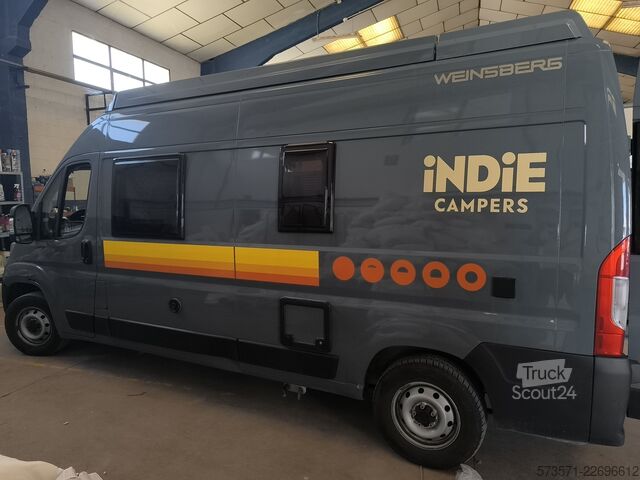 Autocaravana Fiat Ducato Weinsberg Carabus 2024 | Manual | Techo elevable