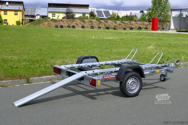 Remorque pour motocyclette TEMA MOTO 2 Premium ungebremst 750 kg