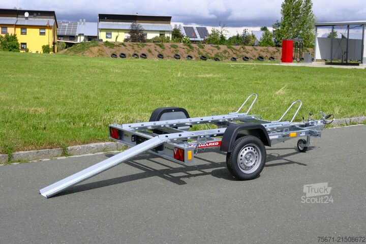 Remorque pour motocyclette TEMA MOTO 2 Premium ungebremst 750 kg