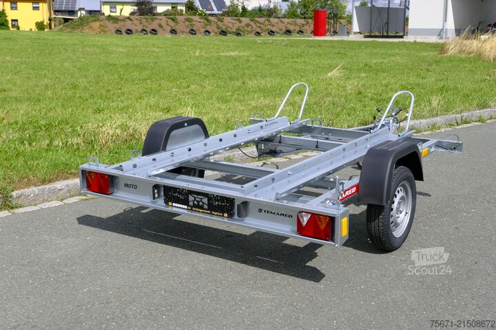 Remorque pour motocyclette TEMA MOTO 2 Premium ungebremst 750 kg
