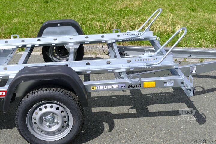 Remorque pour motocyclette TEMA MOTO 2 Premium ungebremst 750 kg