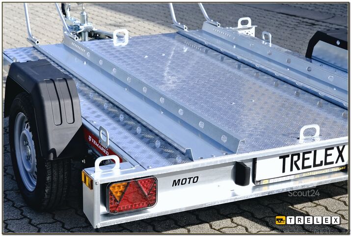 Remorque pour motocyclette TEMA MOTO 2 Premium ungebremst 750 kg