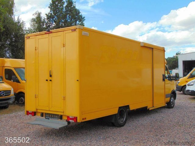 Transporter mit Koffer IVECO DAILY 50 C 15 Postkoffer REGALSYSTEM KAMERA