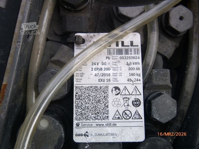 Carretilla elevadora baja STILL EXU 16 AC