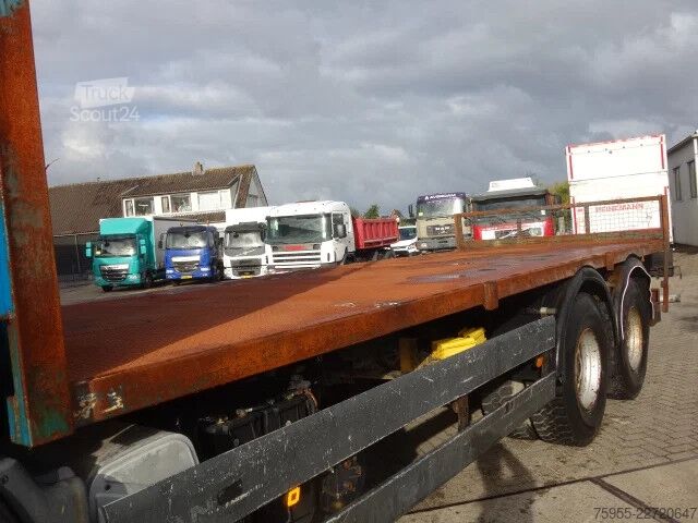 Piattaforma di carico MAN TGA 26.350 6X4 OPENBOX,STEELSPRINGS,MANUAL GEARBOX