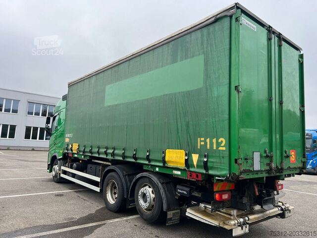 Вантажівка з платформою і тентом Volvo FH420  E6 6x2 Retarder LBW AHK Lift Lenk