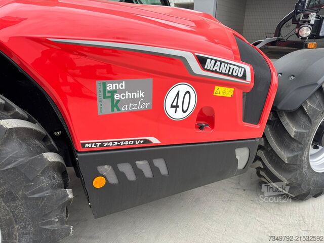 Chargeur télescopique Manitou MLT 742 140 V PLUS