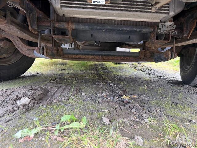 Platform aanhanger Mitsubishi Fuso 7C18 platform car w/ new AdBlue pump, Winch,