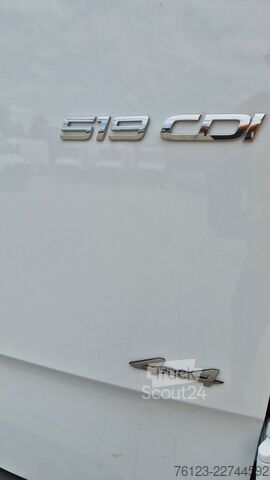 Furgon z wysokim dachem MERCEDES-BENZ Sprinter III Kasten  519 CDI RWD 4x 4 Allrad