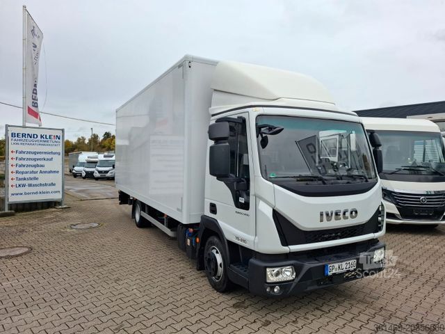 Transporter mit Koffer IVECO ML75-210P,LBW,Klima,Automatik,Spoiler,