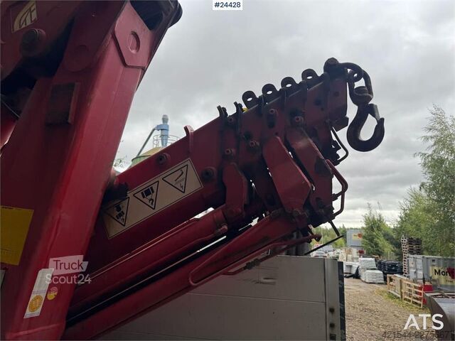 Kranbil Mercedes-Benz Actros 2544 6x2 Crane Truck w/ Rear-Mounted Ferrar