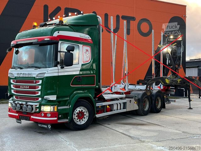 Chassis-cabina Scania R 580 6x4 FOR SALE AS CHASSIS / RETARDER