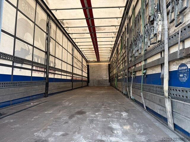 Semiremorcă deschisă cu prelată SCHMITZ CARGOBULL Standard, 2 x Liftachse, Alufelgen, RSAB