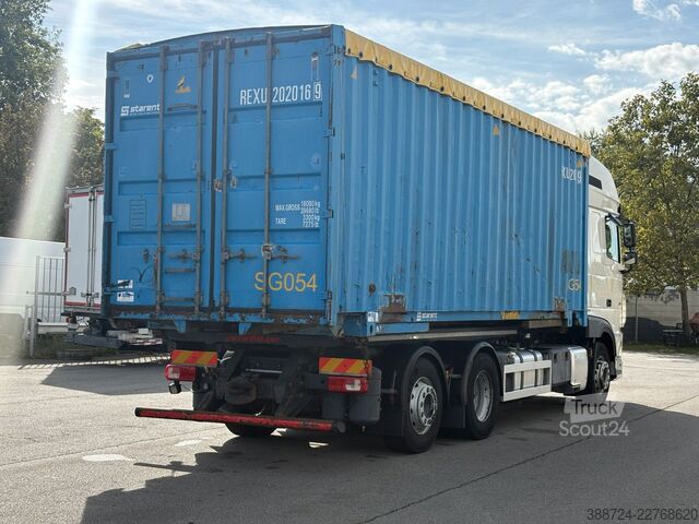 Basculantă DAF XF480*Kipphydraulik* Wechselbrücke*Hinterkipper