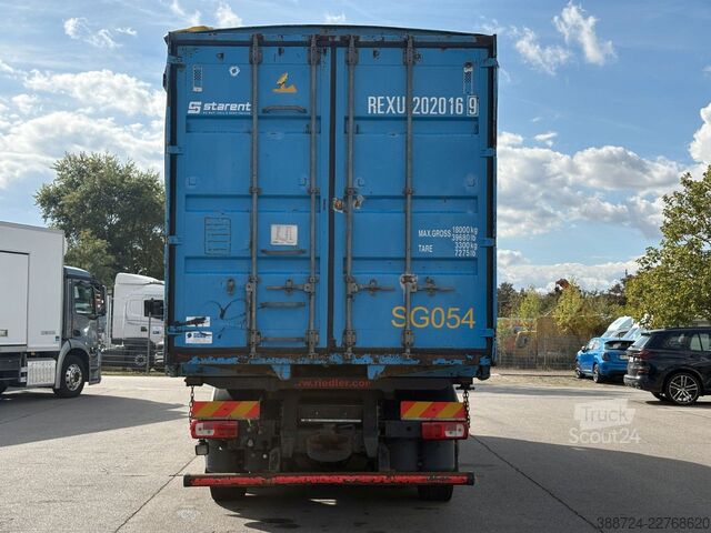 Basculantă DAF XF480*Kipphydraulik* Wechselbrücke*Hinterkipper