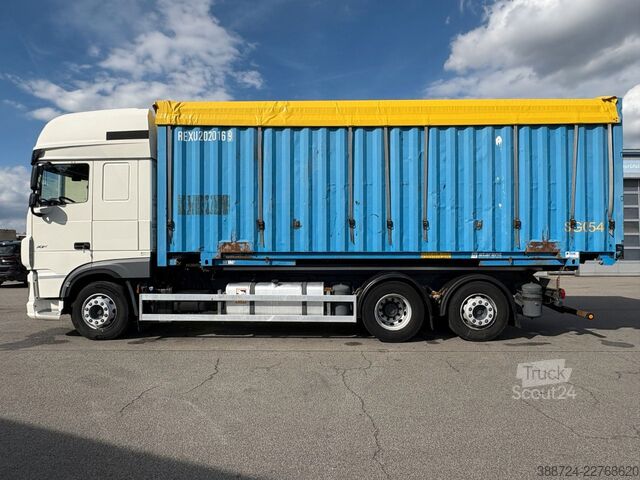 Basculantă DAF XF480*Kipphydraulik* Wechselbrücke*Hinterkipper