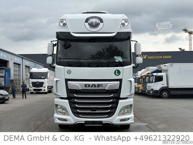 Plattewagen met zeil DAF XF480*Mit Anhänger*Jumbo*Standklima*Edscha*Lift*