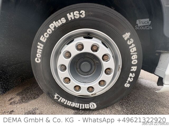 Plattewagen met zeil DAF XF480*Mit Anhänger*Jumbo*Standklima*Edscha*Lift*