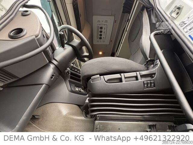 Plattewagen met zeil DAF XF480*Mit Anhänger*Jumbo*Standklima*Edscha*Lift*