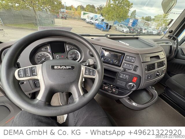 Plattewagen met zeil DAF XF480*Mit Anhänger*Jumbo*Standklima*Edscha*Lift*