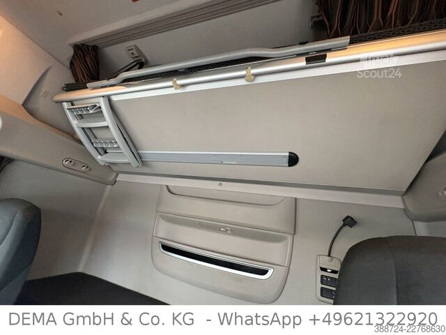 Plattewagen met zeil DAF XF480*Mit Anhänger*Jumbo*Standklima*Edscha*Lift*
