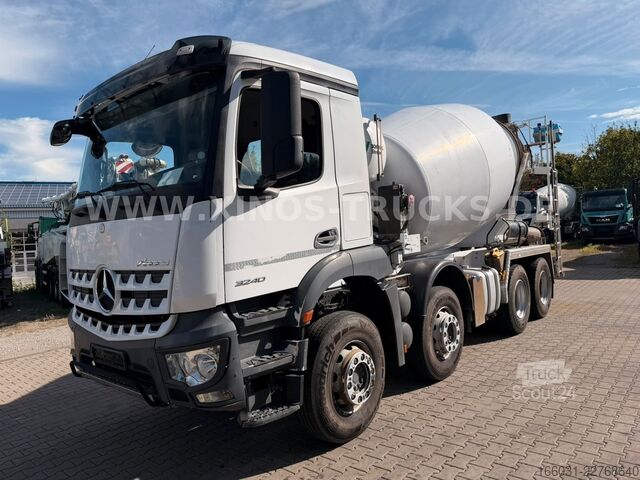 Avtomešalec betona MERCEDES-BENZ Arocs 3240 Stetter 9M3 Hardox