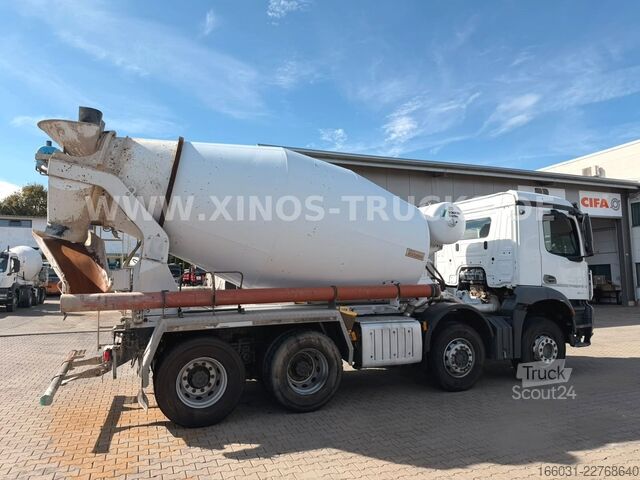 Avtomešalec betona MERCEDES-BENZ Arocs 3240 Stetter 9M3 Hardox