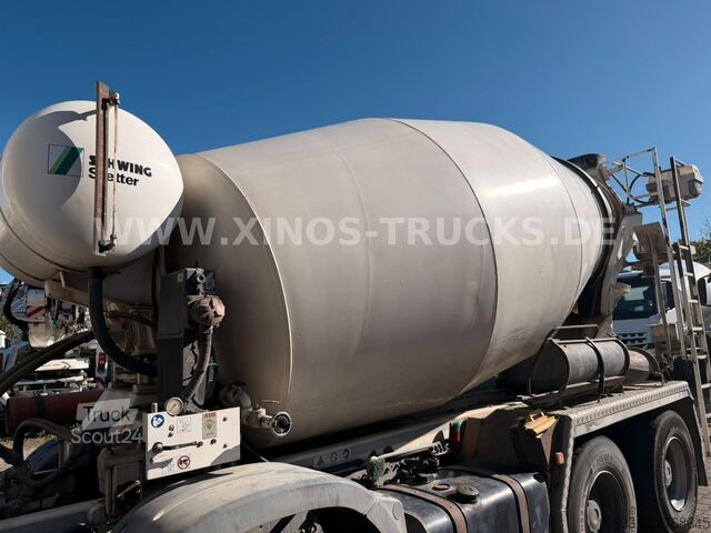Betonblander lastbil MAN TGS 32.400 8X4 Stetter 9m³