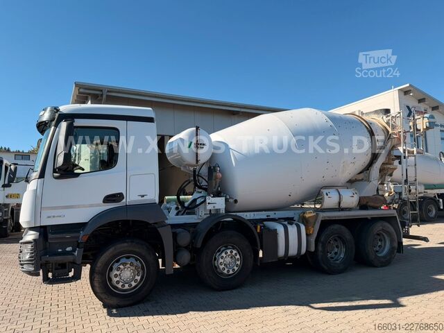 Avtomešalec betona MERCEDES-BENZ Arocs 3240 Stetter 9M3 Hardox
