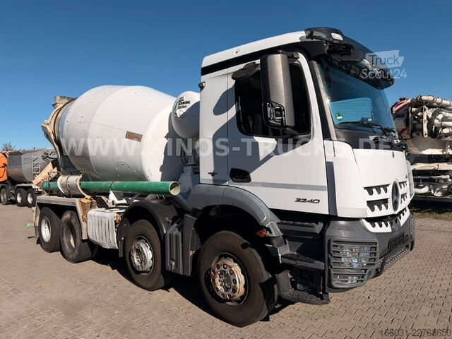 Avtomešalec betona MERCEDES-BENZ Arocs 3240 Stetter 9M3 Hardox