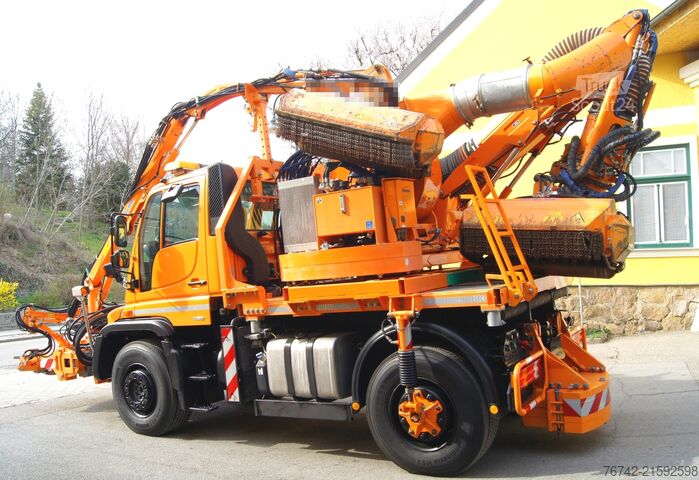 грузовик специального назначения Unimog U500 Mercedes-Benz / MULAG SB 600 / Triomäher / Hydrostat