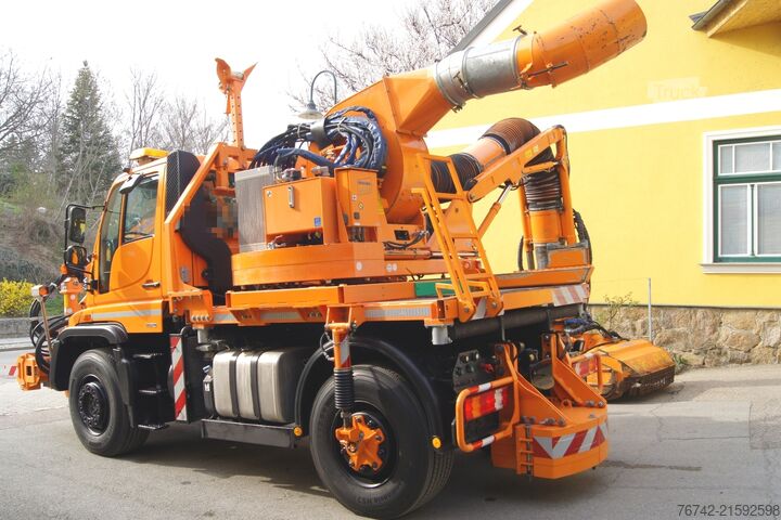 грузовик специального назначения Unimog U500 Mercedes-Benz / MULAG SB 600 / Triomäher / Hydrostat