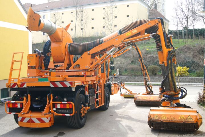 грузовик специального назначения Unimog U500 Mercedes-Benz / MULAG SB 600 / Triomäher / Hydrostat