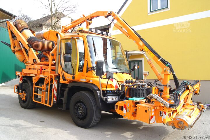 грузовик специального назначения Unimog U500 Mercedes-Benz / MULAG SB 600 / Triomäher / Hydrostat