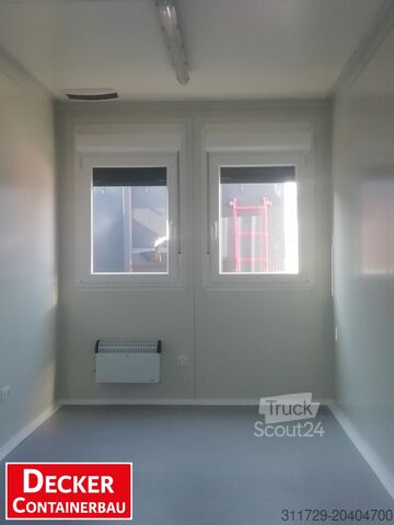 Живий контейнер Decker Containerbau Bürocontainer 20ft, Staplertaschen