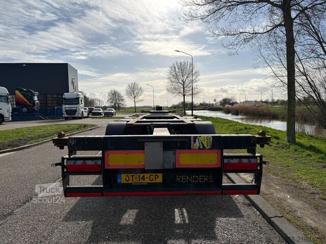 Транспорт на контейнери Renders 3AFCST08 Multichassis / Extendable / SAF Axles ...