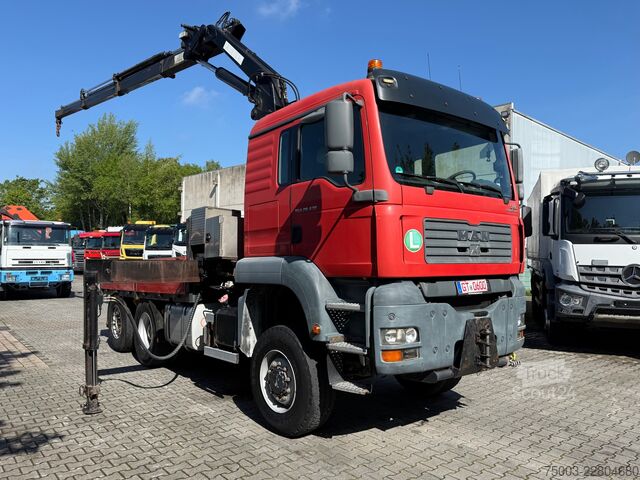 Кран, змонтований на вантажівці MAN TGA 28.430 6X4-4 Kran MKG 201 a3