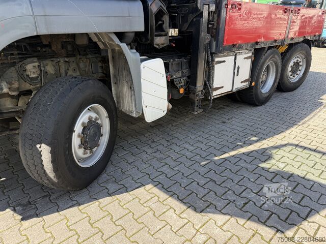 Кран, змонтований на вантажівці MAN TGA 28.430 6X4-4 Kran MKG 201 a3