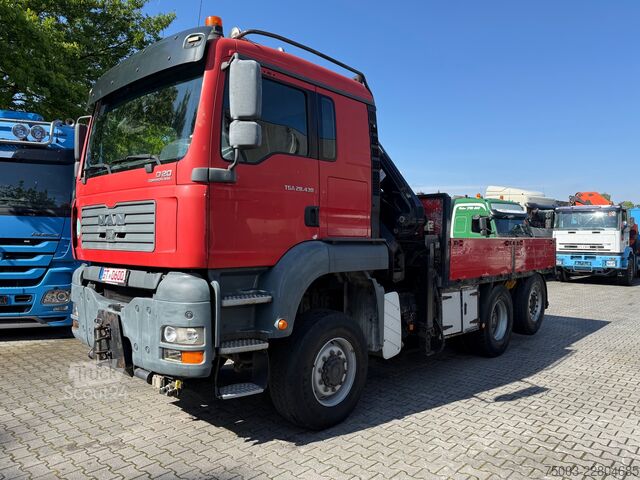 Кран, змонтований на вантажівці MAN TGA 28.430 6X4-4 Kran MKG 201 a3