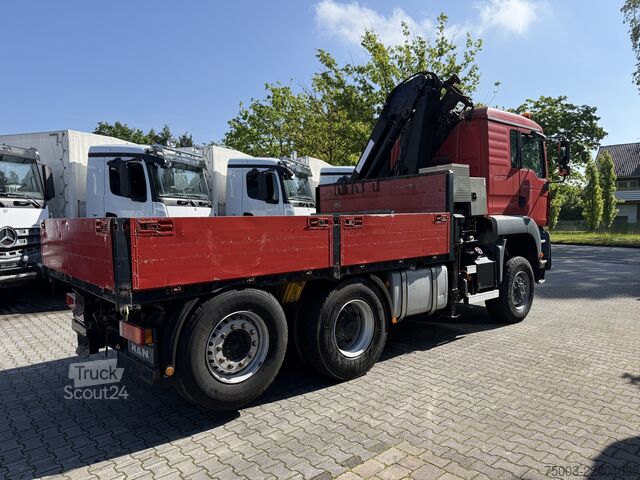 Кран, змонтований на вантажівці MAN TGA 28.430 6X4-4 Kran MKG 201 a3