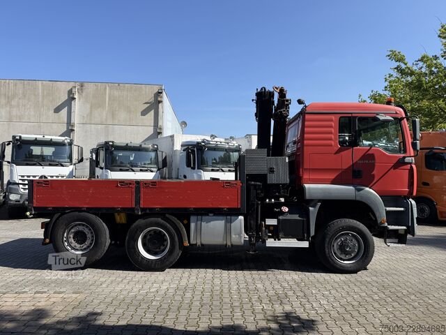 Кран, змонтований на вантажівці MAN TGA 28.430 6X4-4 Kran MKG 201 a3