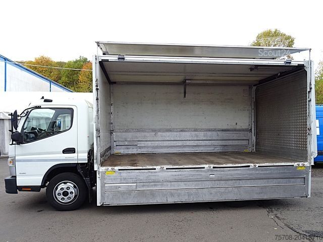 Όχημα μεταφοράς ποτών MITSUBISHI Fuso 9 C 18*4,2 m Schenkwand*1,5 to LBW*2x AHK