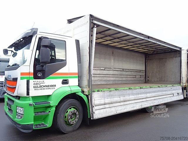 Içecek kamyonu IVECO 260 S 42*kpl. Zug*2x LBW*Lift/Lenk*Ret.*38 Pal.